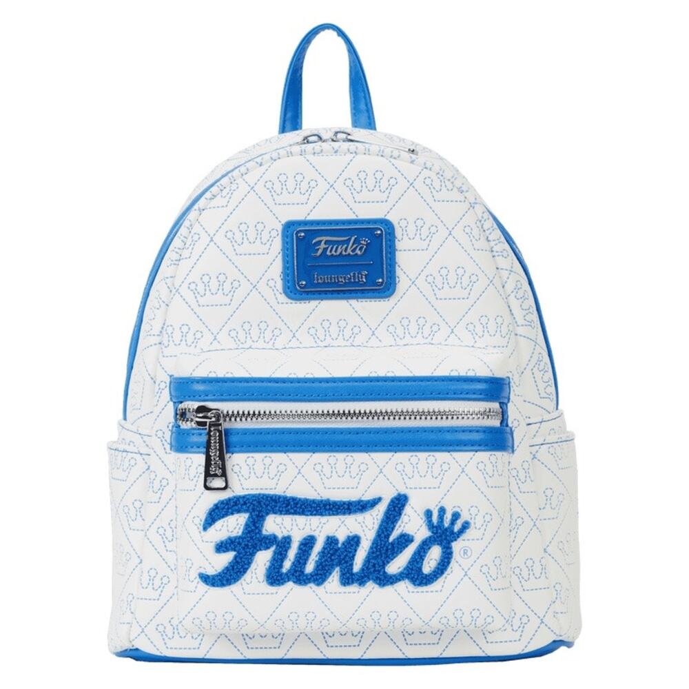 Funko Loungefly Logo White Mini Backpack NWT